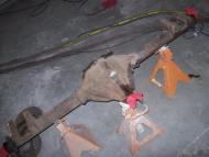 Rear axle before
